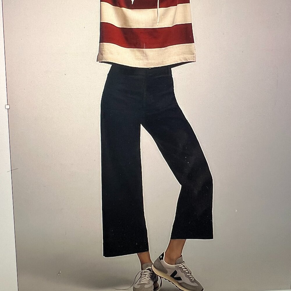 Anthropologie Colette Wide Leg Pants - Black Size 32